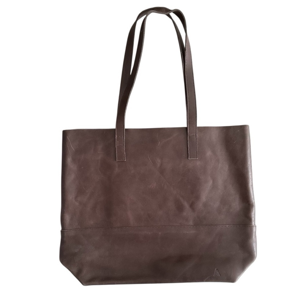 Able Mamuye Leather Classic Tote Bag